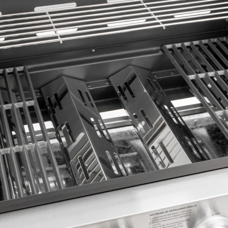 Газово барбекю Brenner K4PLUS, с вградена мивка и хладилна част